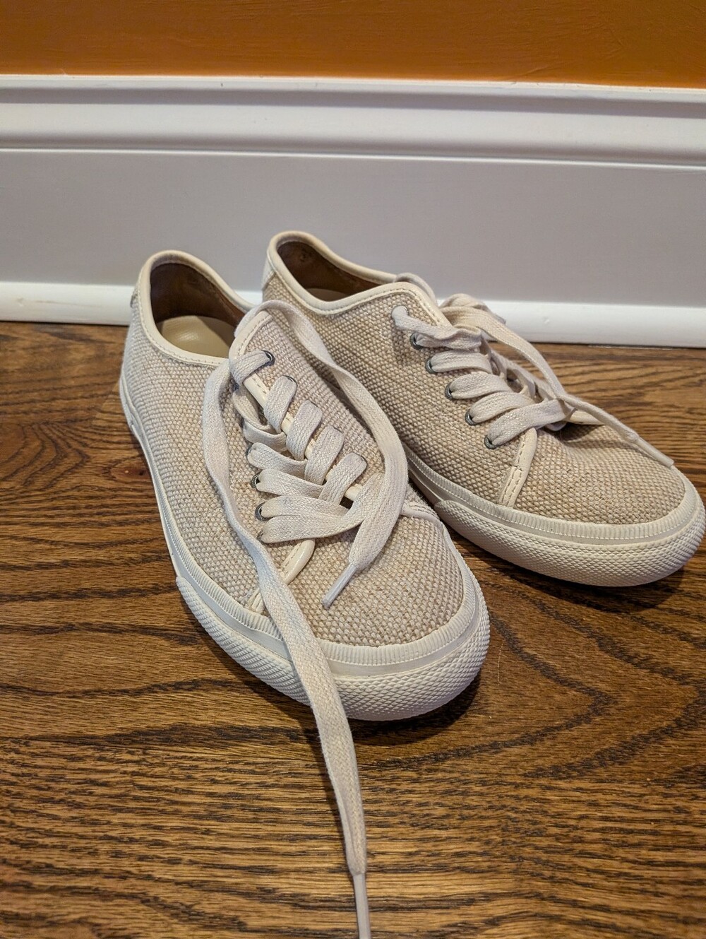 Frye Woven Fiber Sneakers